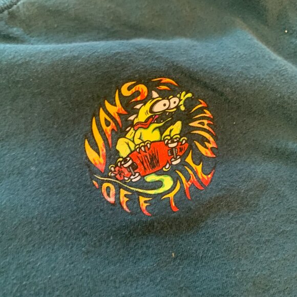 Vans t-shirt.  Boys sz XL.  Sz 14 - Picture 4 of 5